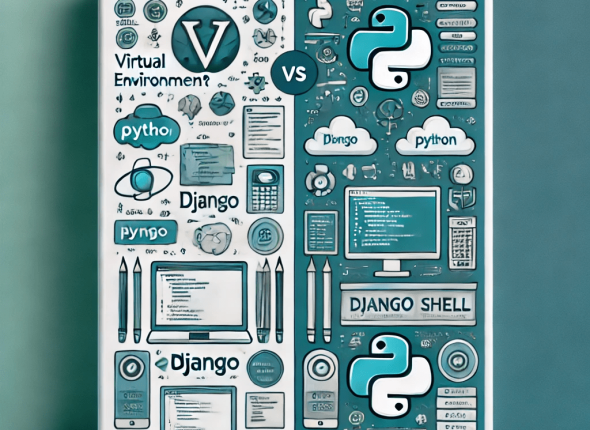 What is the difference between django shell and virtual environment?
